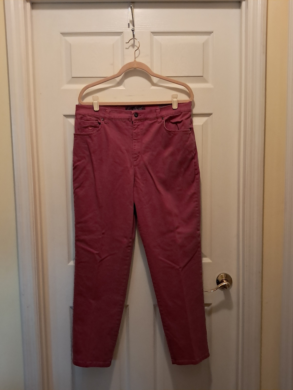 Gloria Vanderbilt Amanda Jeans Size 16 Rustic Orange